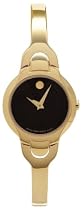 Movado Women's Kara Gold-Tone Bangle Bracelet Watch #0605249