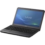 VAIO VPCEG15FX/B 14" LED Notebook - Core i5 i5-2410M 2.30 GHz - Black