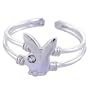 Playboy 925 Sterling Silver Toe Ring