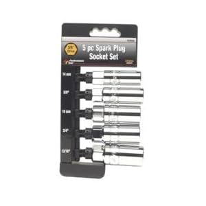 Wilmar W30936 5 Piece Spark Plug Socket Set by Performance Tool