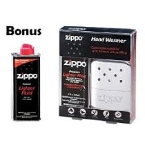 Zippo Hand Warmer With Bonus 8 oz. Lighter Fluid