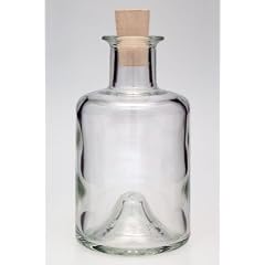Glasflasche Apothekerflasche 200 ml zum selbst Abf�llen, H�he 11,7 cm