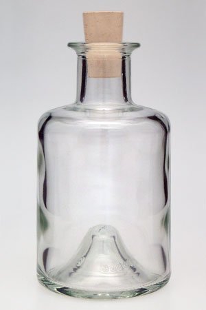 Glasflasche Apothekerflasche 200