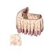 Full Skirt Bassinet Set - Pink Etoile
