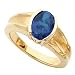 14K White or Yellow Gold Iolite Ring -- OTHER GEMS AVAILABLE