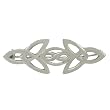 Sterling Silver Celtic Trinity Pin