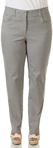 JM Collection Women's Plus Stretch Flat Front Bootcut Pants size 14