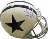 Bob Lilly Autographed Dallas Cowboys Full Size Throwback Proline Football Helmet with HOF 80 Inscription
