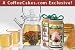 Flowering Tea and Cookies for Two Gift Set