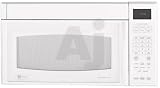 GE Profile Spacemaker Series JVM1870WF 1.8 cu. ft. Over the Range Spacemaker Microwave Oven with 1100 Cooking Watts & Hidden Vent: White