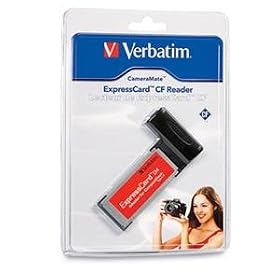 Verbatim CameraMate ExpressCard Reader (CompactFlash) (96538) by Dazzle Multimedia