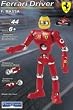 Magnetic Ferrari Driver- F.Massa (female)