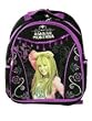Hannah Montana Backpack - Full size School Backpack (Balck / Purple)