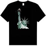 Statue of Liberty Amazing 3D USA Print Adult Patriotic T-shirt
