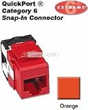 61110-BO6 Leviton QuickPort Category 6 Connectors