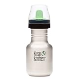 Klean Kanteen 12 oz Stainless Steel Sippy with Dome Lid, Brushed Stainless ~ Klean Kanteen