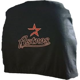 Houston Astros MLB Headrest Covers by SUV Tailgate