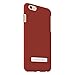 Seidio Surface Case with Metal Kickstand for iPhone 6 Plus - Retail Packaging - Garnet Red
