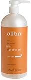 Alba Botanica Bath and Shower Gel, Island Citrus, 32-Ounce Bottle