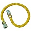 Brass Craft CSSD54-60P 1/2" M.I.P. X 1/2" F.I.P. Stainless Steel Gas Connector