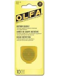 Olfa(R) Rotary Blade Refill-28mm 10/Pkg