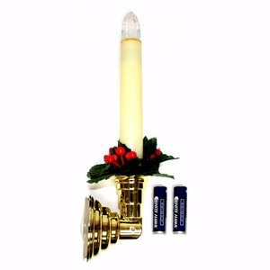 General 32667 10 LED CANDLE WITH SUCTION CUP Battery Operated Candle Light by 