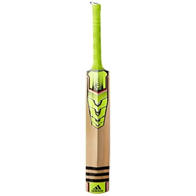Adidas Pellara Club Kashmir-Willow Cricket Bat, Short Handle (Yellow)
