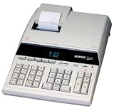 Monroe 7140 12-Digit Desktop Printing Calculator