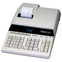 Monroe Desktop 7140 12 Digit Print and Display Calculator by Monroe