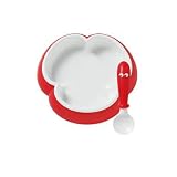 Baby Bjorn® Plate and Spoon Set Red by Baby Bjorn