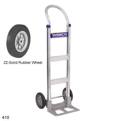 Wesco 220370 410-T14-Z2 410 Series Cobra-Lite Hand Truck Z2-Solid Rubber Wheel