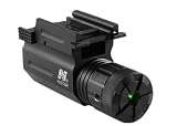 NcStar Compact Pistol and Rifle Green Laser with Quick Release Weaver Mount