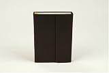 Chocolate Faux Leather Writing Journal 6.75x5x1 (17x12.5x2.5)
