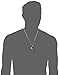 Star Wars Jewelry Unisex Boba Fett Helmet Stainless Steel Black IP Chain Pendant Necklace, 24