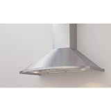 Zephyr ZSA-E30AS 30 Inch Europa Savona Wall Mount Chimney Hood With 650 CFM Internal Blower - Stainless Steel