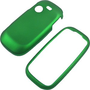 Green Rubberized Protector Case for Samsung T369