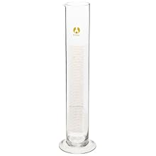 American Educational Borosilicate Glass 1000mL Double Metric Scale Cylinder