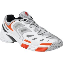 Babolat TEAM CLAY COURT III WHT SIL (WIDTH: Medium, SHOE SIZE:10.5) by Babolat