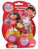 Dora The Explorer & Boots Stamper Figures (2 pcs set)