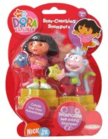 Dora The Explorer & Boots Stamper Figures (2 pcs set)