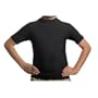Beach Depot Kid's SPF 50+ Black Rash Guard - Medium