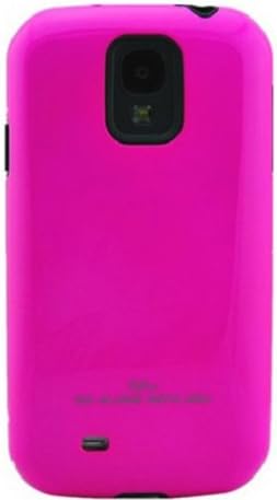 Samsung Galaxy S4 2 in 1 Card Holder TPU & Polycarbonate Protection Case with 1 Free Anti-dust Plug Stopper-random Color (Hot Pink)