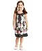 Apparel : Bonnie Jean Little Girl Mixed-Print Trapeze Dress