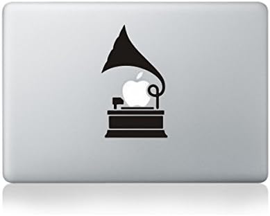 Gramophone Macbook Decals Music Macbook Pro Decal Stickers Macbook Air Stickers