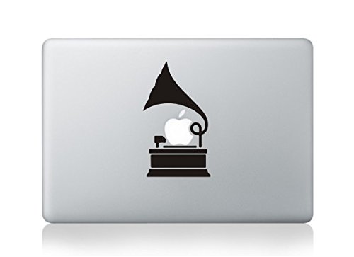Gramophone Macbook Decals Music Macbook Pro Decal Stickers Macbook Air Stickers