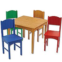 KidKraft Nantucket Table and 4 Chair Set