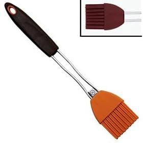 Mario Batali Large Silicone Basting Brush, Chianti by Mario Batali