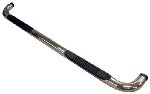 Bullett Professional Grade Side Nerf Bar Steps Polished Stainless Steel Jeep Wrangler 1997 to 2006