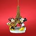 Disney Minnie and Mickey Mouse Eiffel Tower Ornament