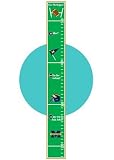 University of Michigan Wolverines Wooden Growth Chart